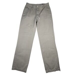 Vineyard Vines Mens 30 X 32 Club Pant Khaki Tan Cotton Twill Chinos Straight Leg